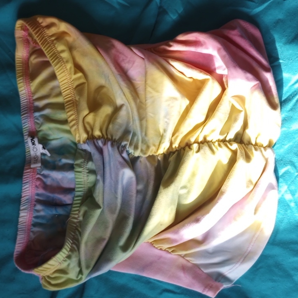 Strapless shirt